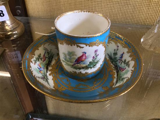 Sevres style cup and saucer